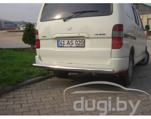 Защита заднего бампера для Hiace.